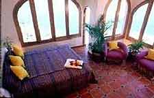 bedroom with many views.